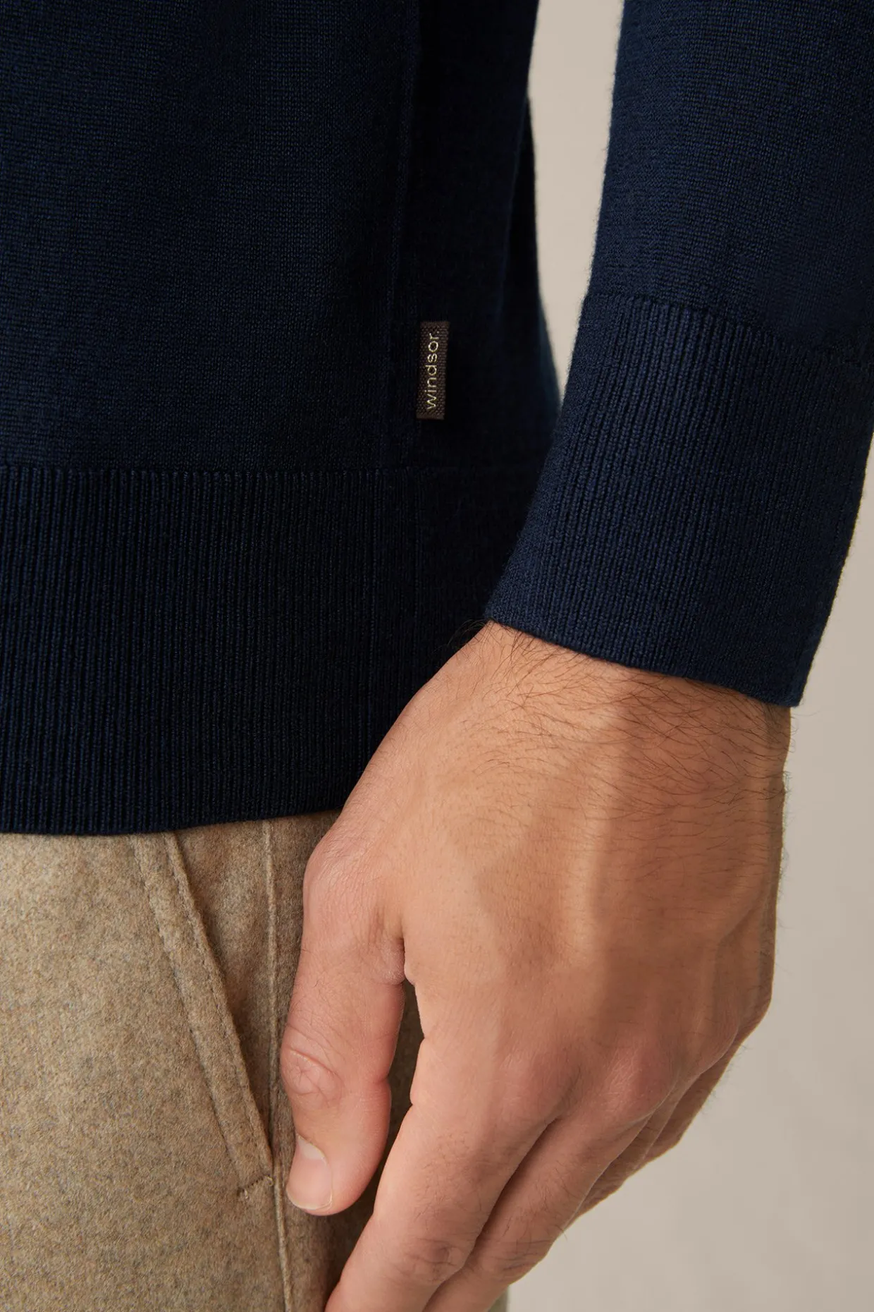 Woll-Rollkragen-Pullover Nando Mit Seide Und Cashmere In