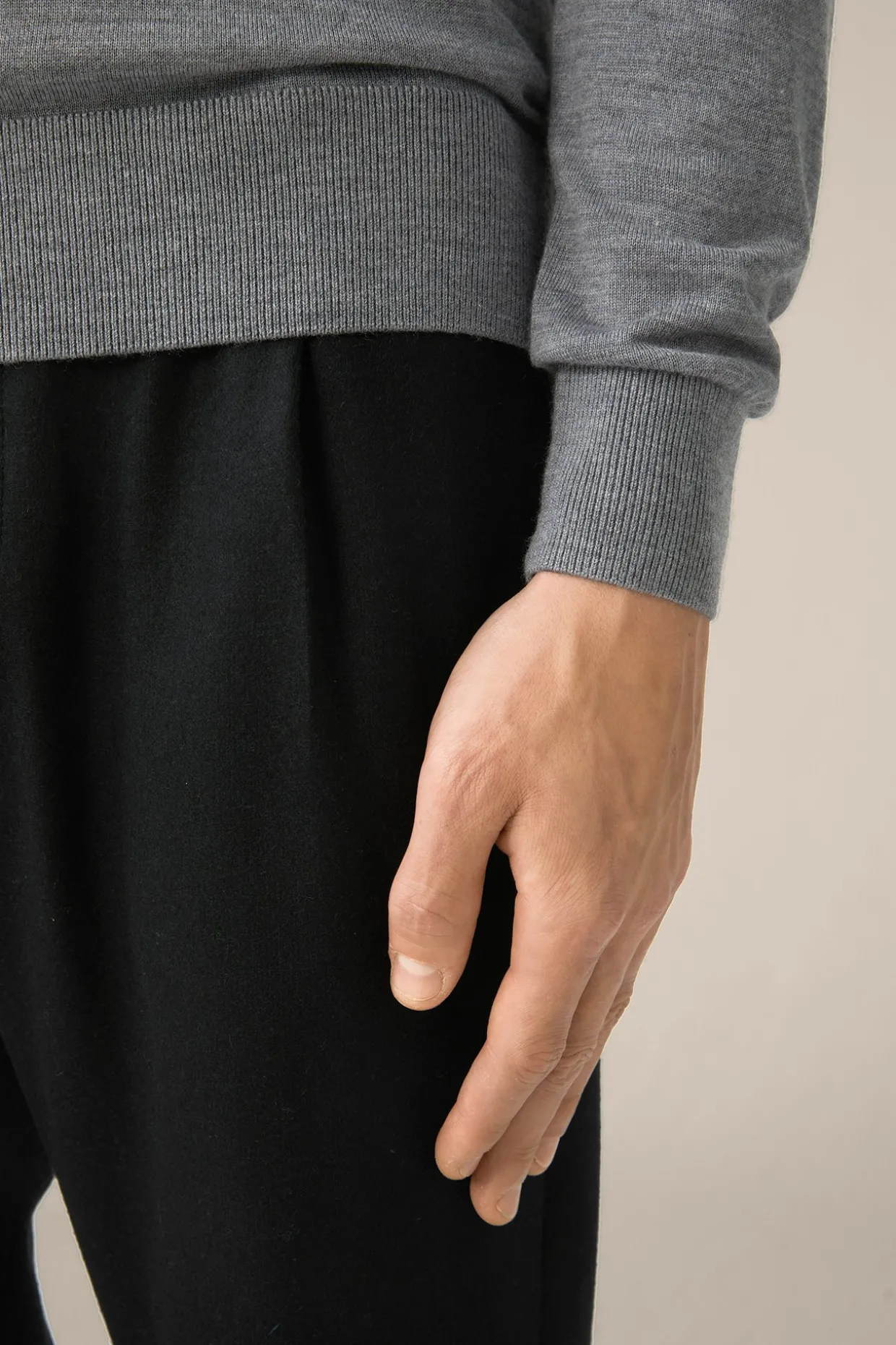Woll-Rollkragen-Pullover Nando Mit Seide Und Cashmere In