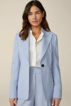 Wollstretch-Blazer In